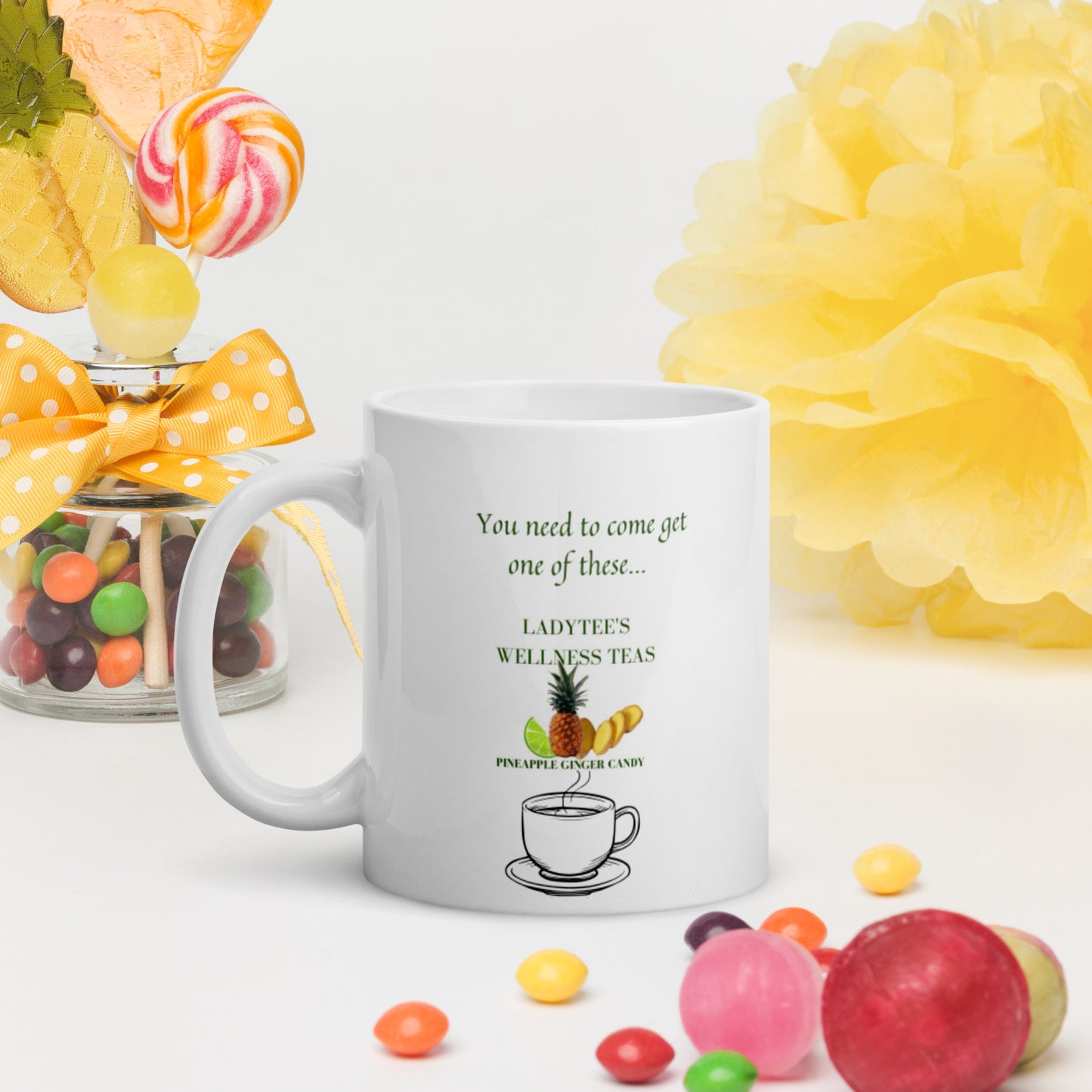 Pineapple Ginger Candy Mug