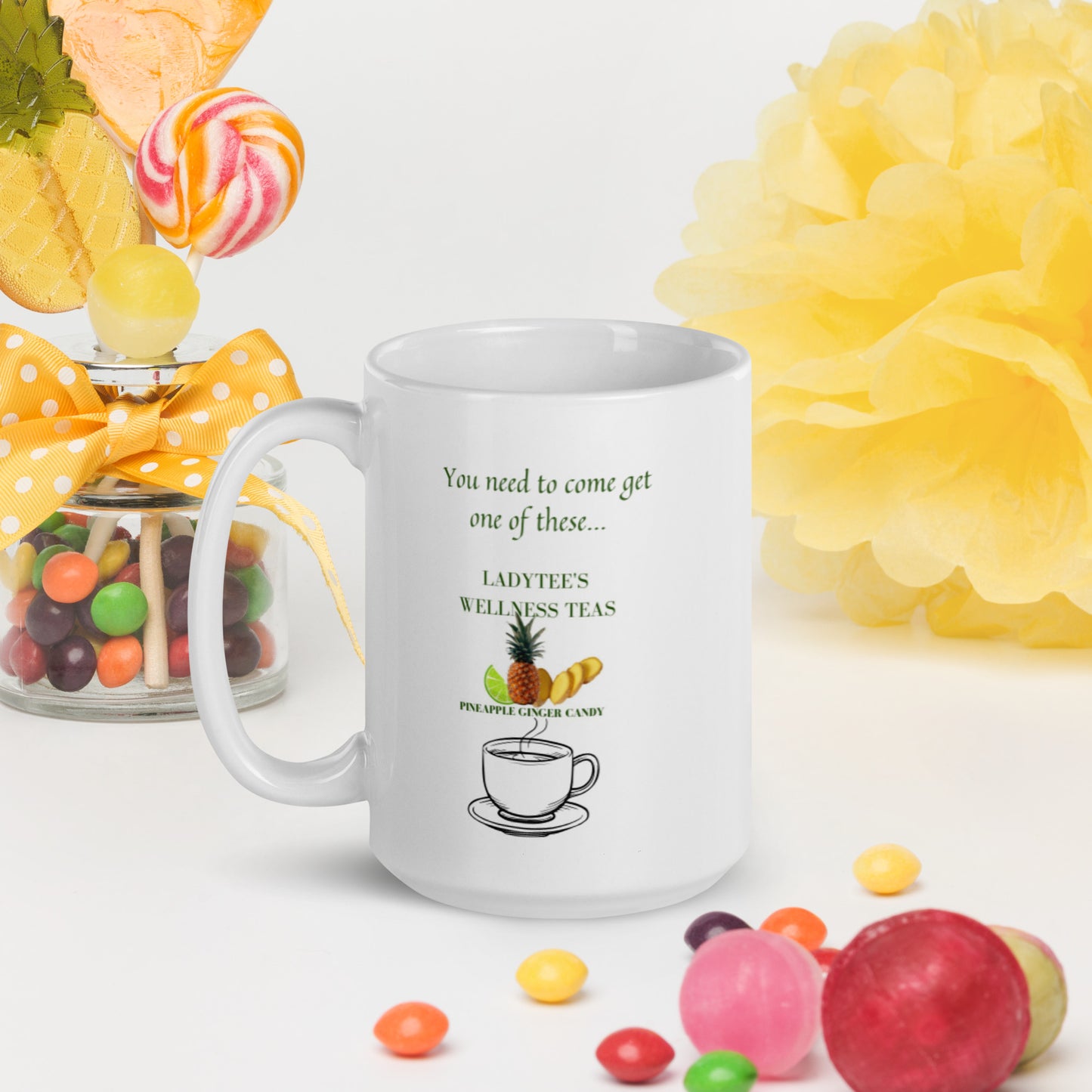 Pineapple Ginger Candy Mug