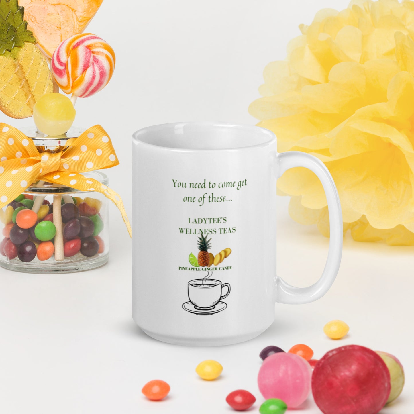 Pineapple Ginger Candy Mug